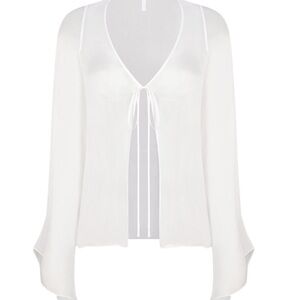Skims Romance tie front top